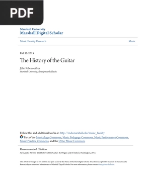 The History of the Guitar