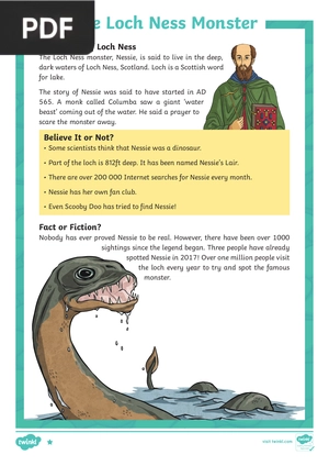 The Loch Ness Monster (Article)