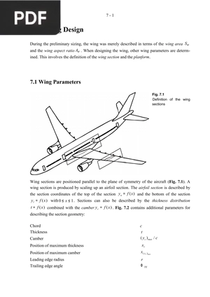 Wing Design