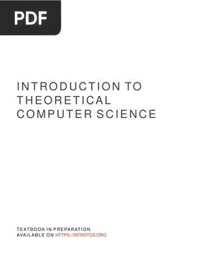 Introduction to theoretical computer science