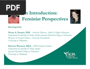 An Introduction:Feminist Perspectives