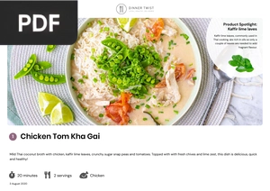 Chicken Tom Kha Gai