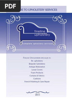 Guide to Upholstery Services