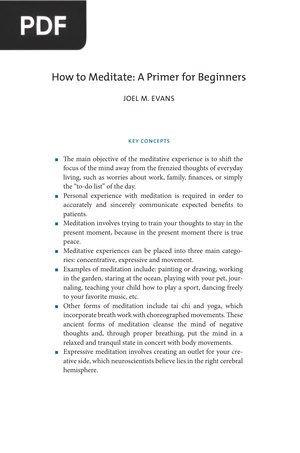 How to Meditate: A Primer for Beginners