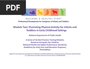 Module Two: Promoting Physical Activity for Infants and Toddlers in Early Childhood Settings (Presentation)