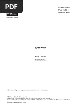 Team Work