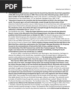 The Charismatic Denominations (Article)