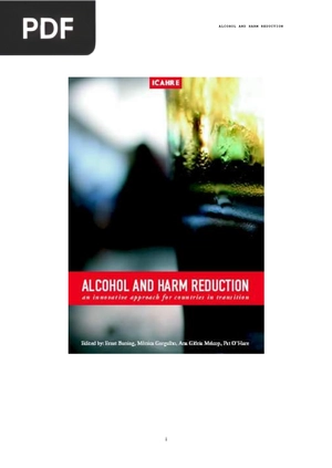 Alcohol and harm reduction an innovative approach for countries in transition