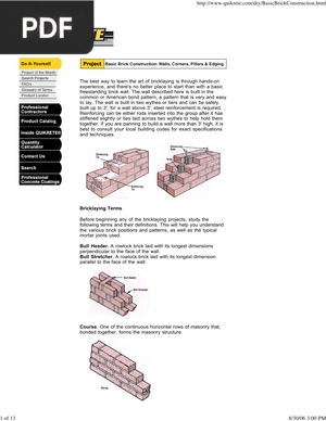 Brick Masonry