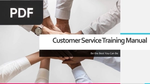 Customer Service Training Manual (Presentation)