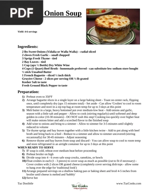 French Onion Soup
