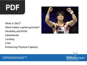 Strength and Conditioning (Presentation)