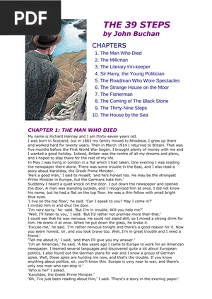 The Thirty Nine Steps