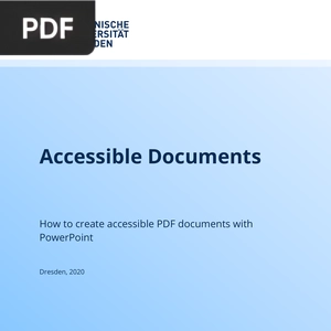 Accessible Documents
