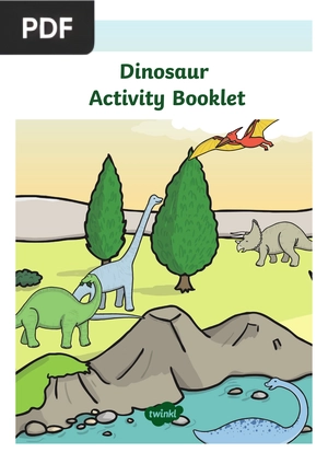Dinosaur . Activity Booklet