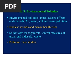 Environmental Pollution (Presentation)