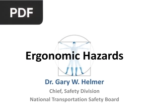 Ergonomic Hazards (Presentation)