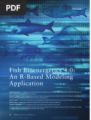 Fish Bioenergetics 4.0: An R-Based Modeling Application