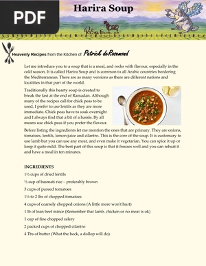 Harira Soup