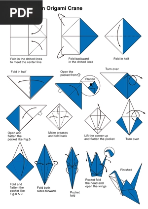 How to Fold an Origami Crane