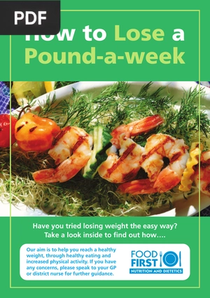 How to Lose a Pound-a-Week (Article)