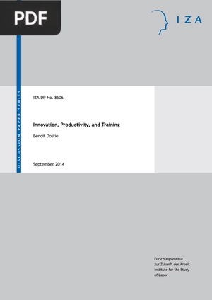 Innovation, Productivity, and Training