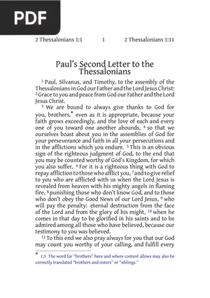 2 Thessalonians
