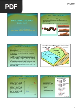 Structural Geology (Presentation)