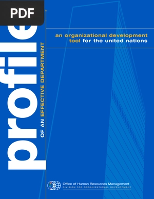 An Organizational Development Tool for the United Nations