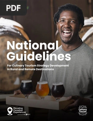 National Guidelines - For Culinary Tourism Strategy Development in Rural and Remote Destinations