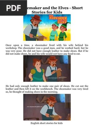 The Shoemaker and the Elves (Article)