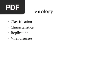 Virology (Presentation)