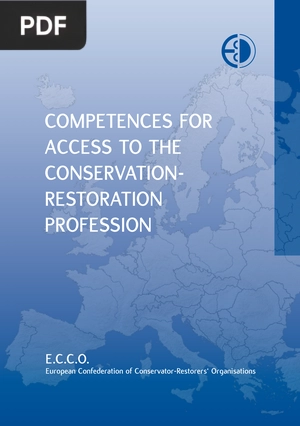 Competences for access to the conservationrestoration profession
