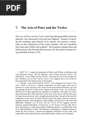 Acts of Peter and the Twelve Apostles