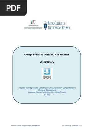 Comprehensive Geriatric Assessment A Summary (Article)