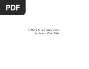 Letters to a Young Poet