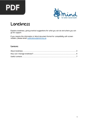 Loneliness
