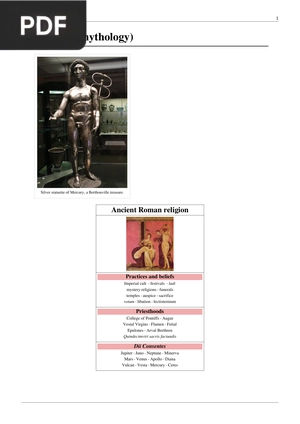 Mercury (mythology) (Article)