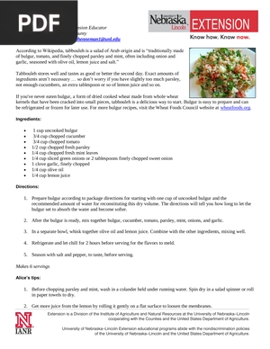Tabbouleh