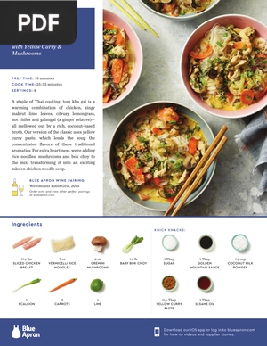 Thai Chicken Noodle Soup