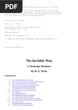 The Invisible Man