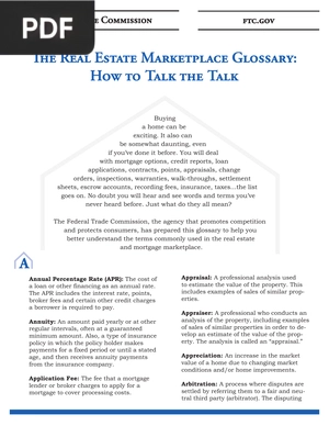 The Real Estate Marketplace Glossary: How to Talk the Talk