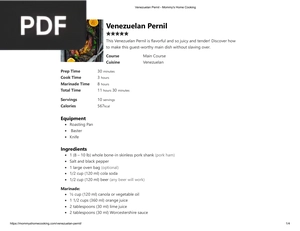 Venezuelan Pernil
