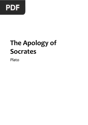 The Apology of Socrates
