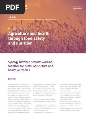 Agriculture and Health Through Food Safety and Nutrition (Article)