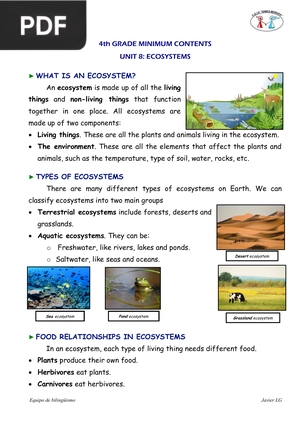 Ecosystems (Article)