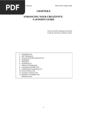 Enhancing Your Creativity: A 10-Point Guide