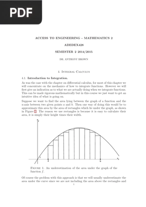Integral Calculus