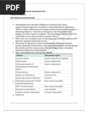 Neurodegenerative Disease pg Discussion 2014