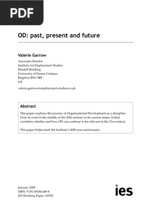 OD: Past, Present and Future